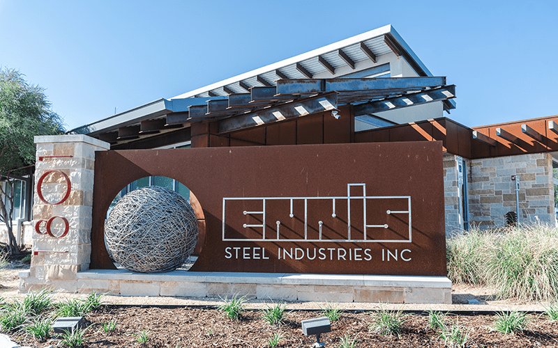 Ennis Steel corporate headquarters and client of Bank of Texas.